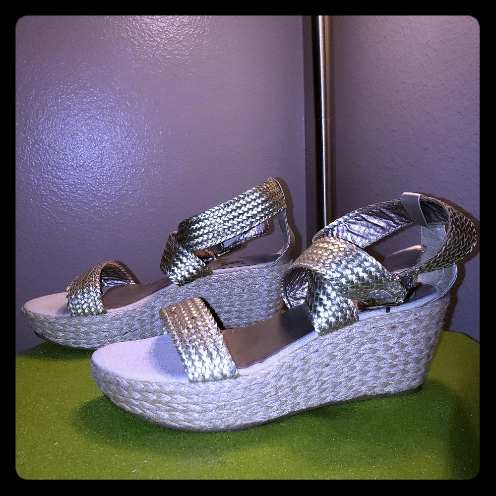 Katie & Kelly Gold Espadrilles